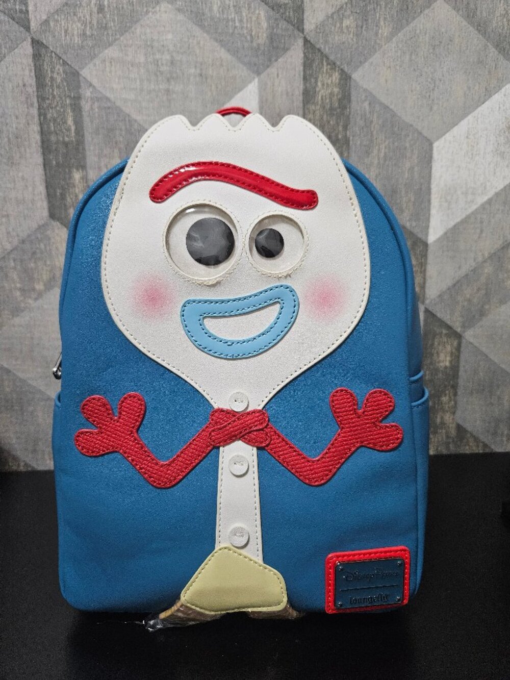 Rare Disney Parks Loungefly Forky Mini Backpack from Disney Pixar's Toy Story 4.